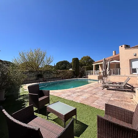Villa 200 M², Piscine Privee, 4 10 Min Montpellier *