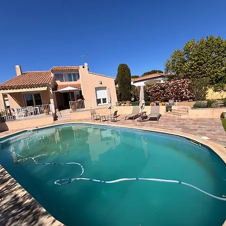 Villa 200 M², Piscine Privée, 4 10 Min Montpellier