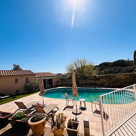 Villa 200 M², Piscine Privée, 4 10 Min Montpellier